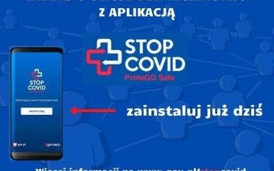 PSSE Wodzisław Śląski - Aplikacja STOP COVID ProteGO Safe